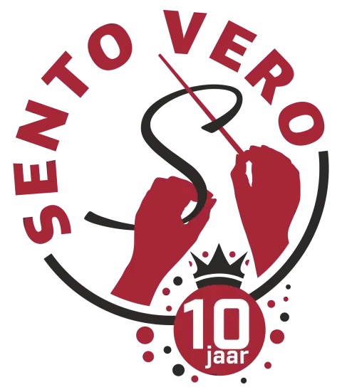 Logo sento vero 10 jaar